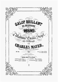 Galop Brillant de Bravoure, Op.195: Galop Brillant de Bravoure by Charles Mayer