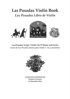 Las Posadas Violin I-II Book: Libro de Violin I-II: Las Posadas Violin I-II Book: Libro de Violin I-II by folklore