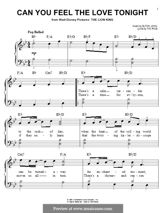 Piano version: Für einen Interpreten by Elton John