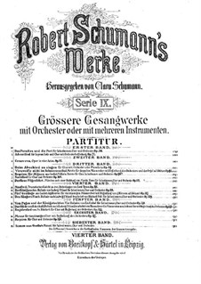 Manfred, Op.115: Vollpartitur by Robert Schumann