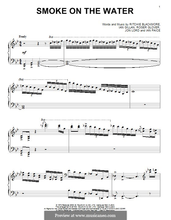 Instrumental version: Für Klavier by Ian Gillan, Ian Paice, Jon Lord, Ritchie Blackmore, Roger Glover