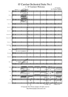 O Carolan Orchestral Suite No.1: Teil I by Turlough O'Carolan