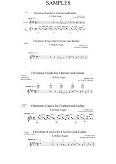 Instrumental version: Für Klarinette und Gitarre by Adolphe Adam