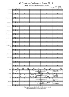 O Carolan Orchestral Suite No.1: Teil II by Turlough O'Carolan