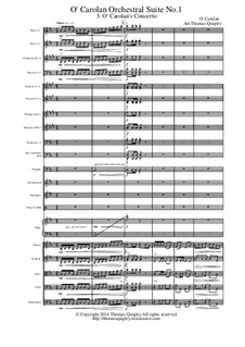 O Carolan Orchestral Suite No.1: Teil III by Turlough O'Carolan