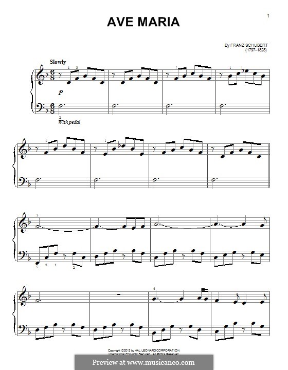 Piano version: Für einen Interpreten by Franz Schubert