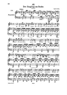 Lieder für Stimme und Klavier: Band II, Teil III by Franz Schubert