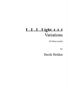 L..L..L..Light Variations..s..s..s: L..L..L..Light Variations..s..s..s by Derek M. Holden