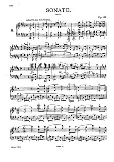 Sonate für Klavier Nr.9 in H-Dur, D.575 Op.147: Für einen Interpreten by Franz Schubert