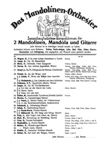 Serenade: For mandolin orchestra by Olivier Métra