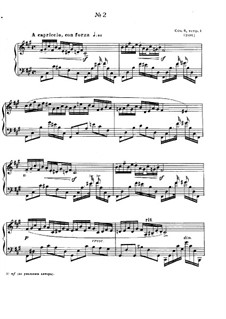 Zwölf Etüden, Op.8: Etüde No.2 by Alexander Skrjabin