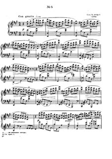 Zwölf Etüden, Op.8: Etüde No.6 by Alexander Skrjabin