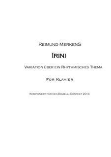 Variationen zu IRINI: Variationen zu IRINI by Reimund Merkens