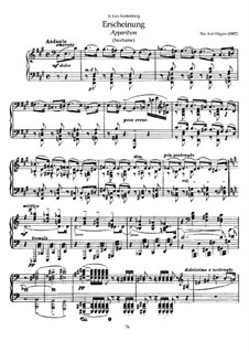 Sieben Elegien für Klavier, BV 249: Nr.6 Erscheinung by Ferruccio Busoni