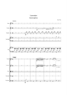 Waltz 'Grammophone': Für Orchester by Eugen Doga