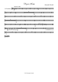 Vegen Heim: 1st trombone part by Alexander Nævdal