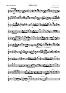 Danseuse: Für Altsaxsophon und Klavier by Jules Demersseman