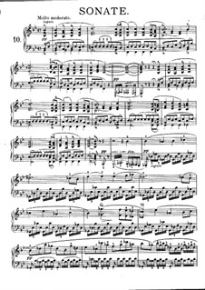 Sonate für Klavier Nr.21 in B-Dur, D.960: Teile I-II by Franz Schubert