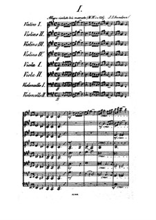 Streichoktett in A-Dur, Op.3: Teil I by Johan Svendsen