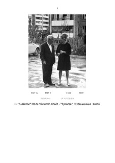 Alarm: Satz III – Partitur und Stimmen by Benjamin (Veniamïn) Khaèt