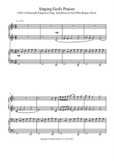 Singing God's Praises: Singing God's Praises by Karl Glaser, Unknown (works before 1850)