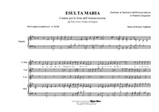 Esulta Maria - Exults Mary: Esulta Maria - Exults Mary by Renato Tagliabue