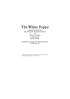 The White Poppy, Op.54: For mandolin orchestra by JHFP