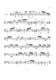 Dix petites pièces non difficiles, Op.14: No.2-3 by Dionisio Aguado