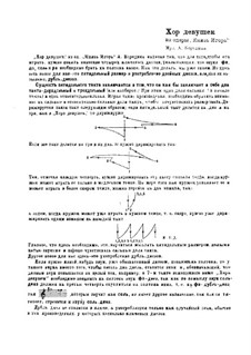 Chorus of Maidens: For russian folk orchestra by Alexander Porfiryevich Borodin