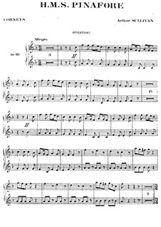 Vollständiger Oper: Kornettestimme by Arthur Sullivan