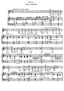 Tanto sospirerò: In G Minor by Pietro Paolo Bencini