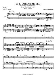 Se il cor guerriero: Se il cor guerriero by Antonio Vivaldi