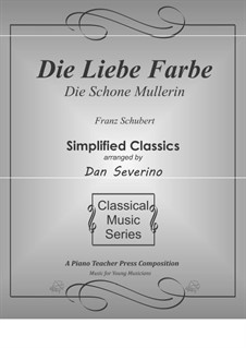 Nr.16 Die liebe Farbe: Für Klavier by Franz Schubert