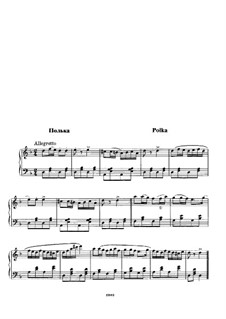 Polka in d-Moll: Für Klavier by Michail Glinka