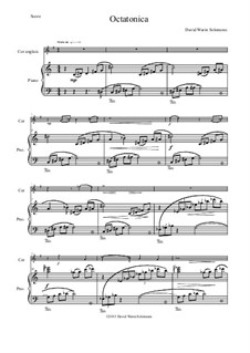 Octatonica: For cor anglais and piano by David W Solomons