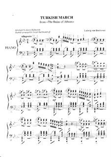 Türkischer Marsch: Für Klavier by Ludwig van Beethoven