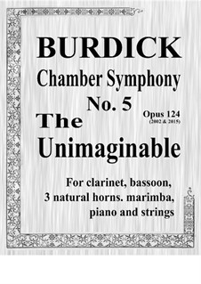 Chamber Symphony No.5 'The Unimaginable', Op.124: Stimmen by Richard Burdick