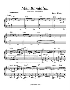 Meu Bandolim: Für Klavier by Luiz Simas