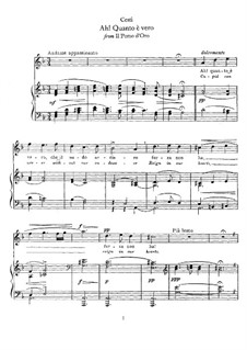 Der goldene Apfel: Ah! Quanto e vero by Pietro Antonio Cesti