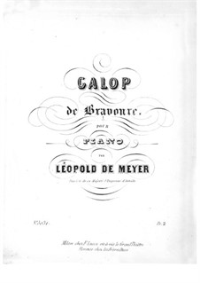 Galop de Bravoure: Galop de Bravoure by Leopold de Meyer