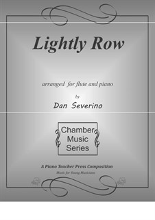 Lightly Row: Für Flöte und Piano by folklore