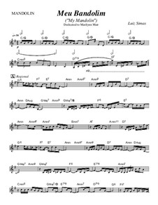 Meu Bandolim: For mandolin, bandolim or violin by Luiz Simas