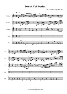 Celtiberian Dance: For strings by Anjos Teixeira