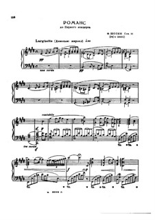 Fragmente: Teil II. Version für Klavier by Frédéric Chopin