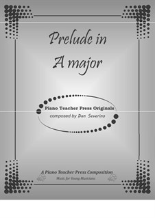 Prelude in A major: Prelude in A major by Dan Severino
