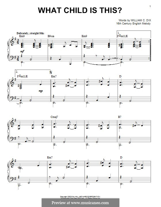 Piano version: Jazz version by folklore