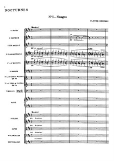 Drei Nocturnes, L.91: Nr.1 Nuages by Claude Debussy