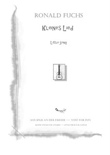 Kleines Lied: Kleines Lied by Ronald Fuchs