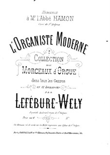 L'organiste moderne: Buch I by Louis James Alfred Lefébure-Wely