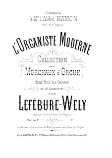 L'organiste moderne: Buch III by Louis James Alfred Lefébure-Wely